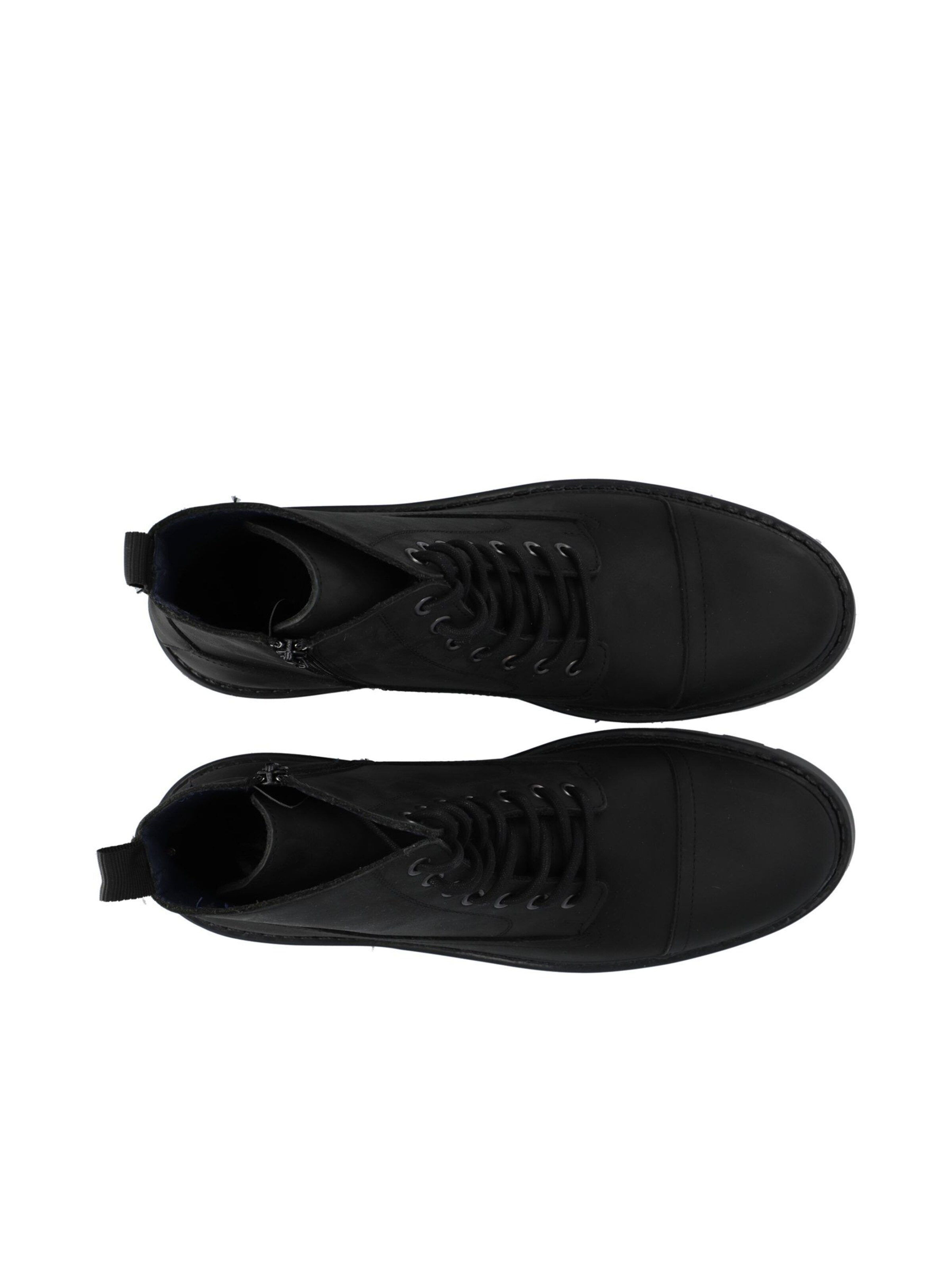 Bianco Schnürboots 'Jeff' in Schwarz