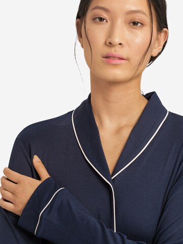 Hanro Nightgown 'Natural Comfort' in Blue