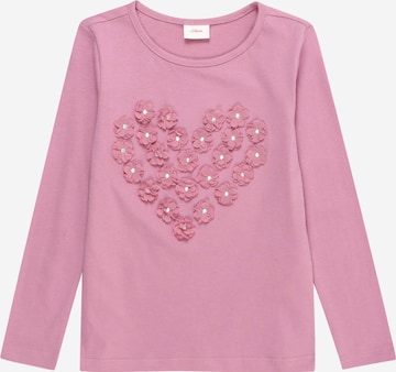 s.Oliver - Camiseta en rosa: frente