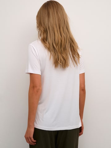 T-shirt 'Elin' Kaffe en blanc