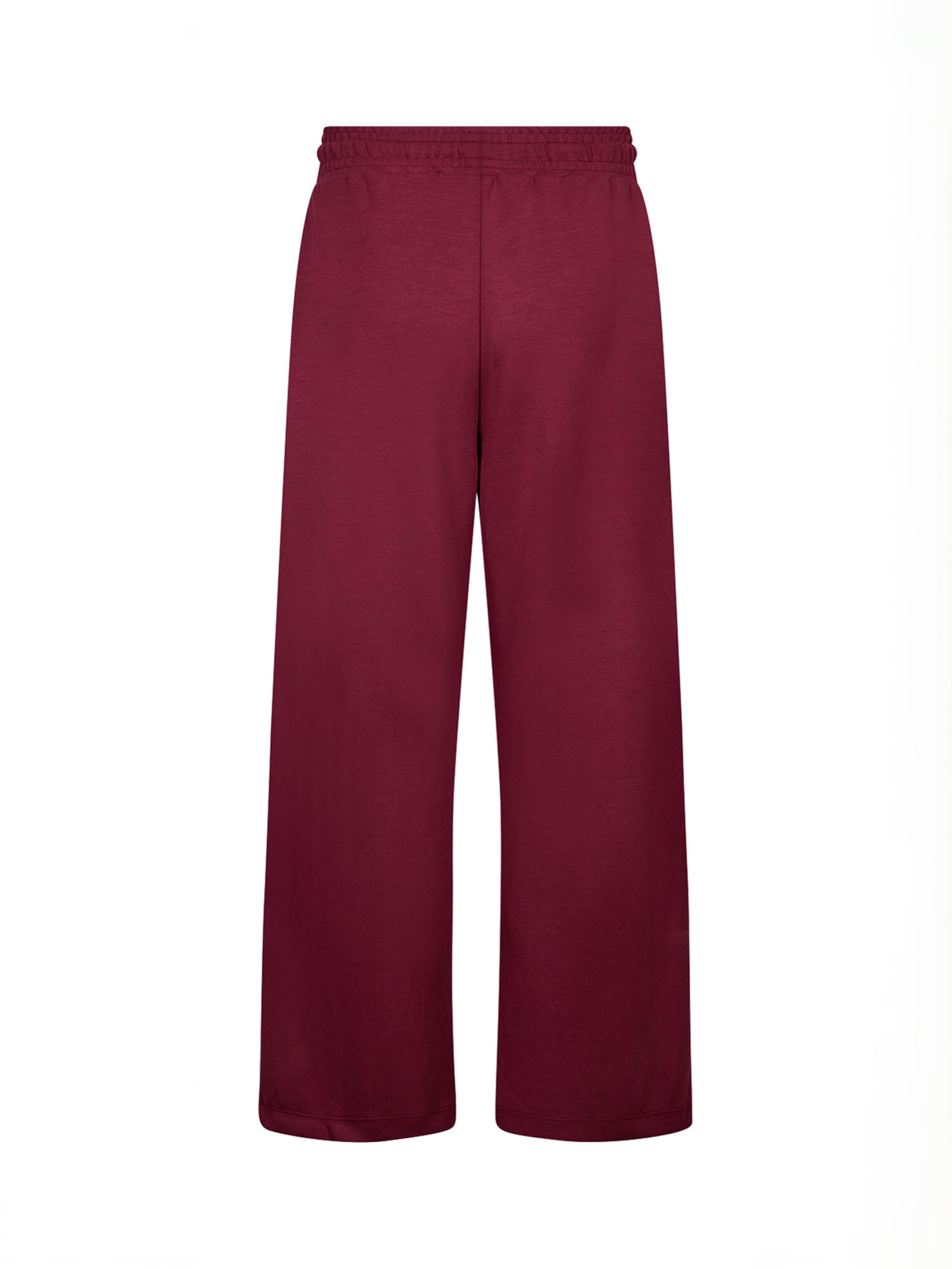Soyaconcept Wide leg Broek ' SC-BANU ' in Rood: terug