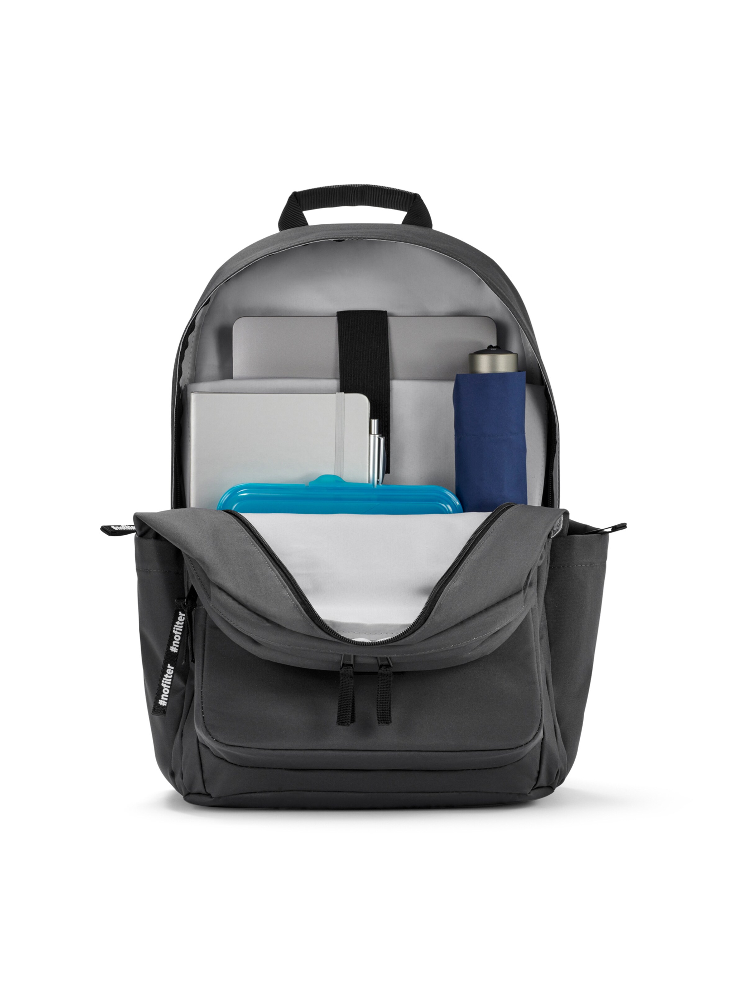 LARKSON Backpack 'No 3 Advanced' in Grey