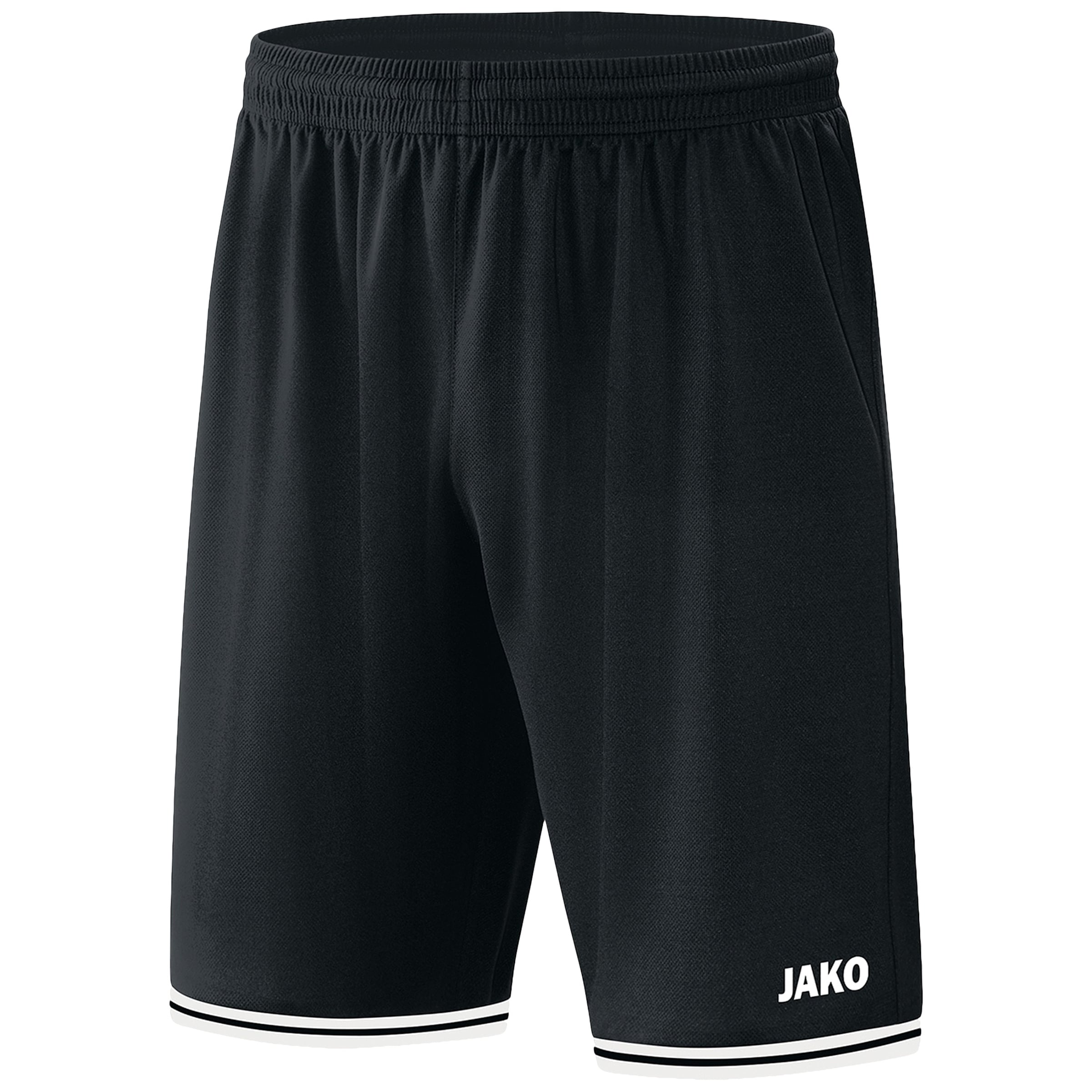 JAKO Loosefit Sportshorts 'Center 2.0' in Schwarz: Vorderseite
