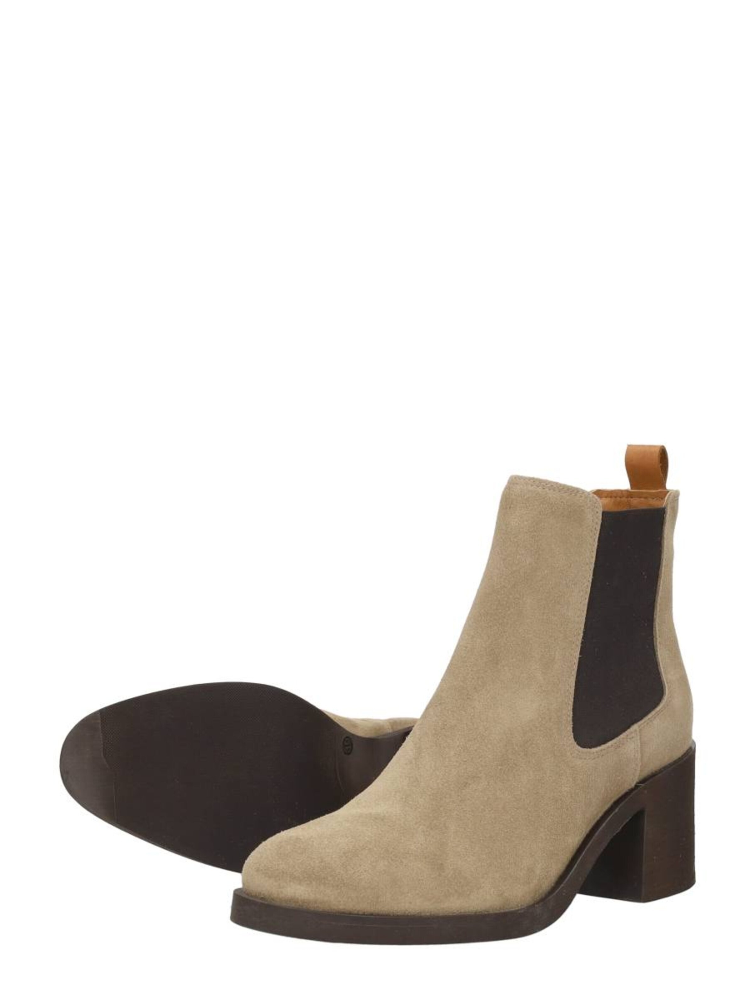Palpa Chelsea boots 'Enkellaarsjes Hak' in Grijs