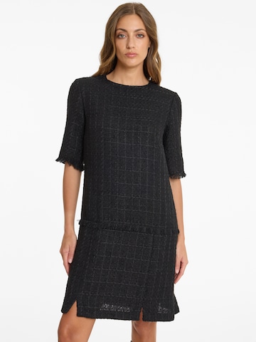 Robe 'Abesi' Ana Alcazar en noir : devant
