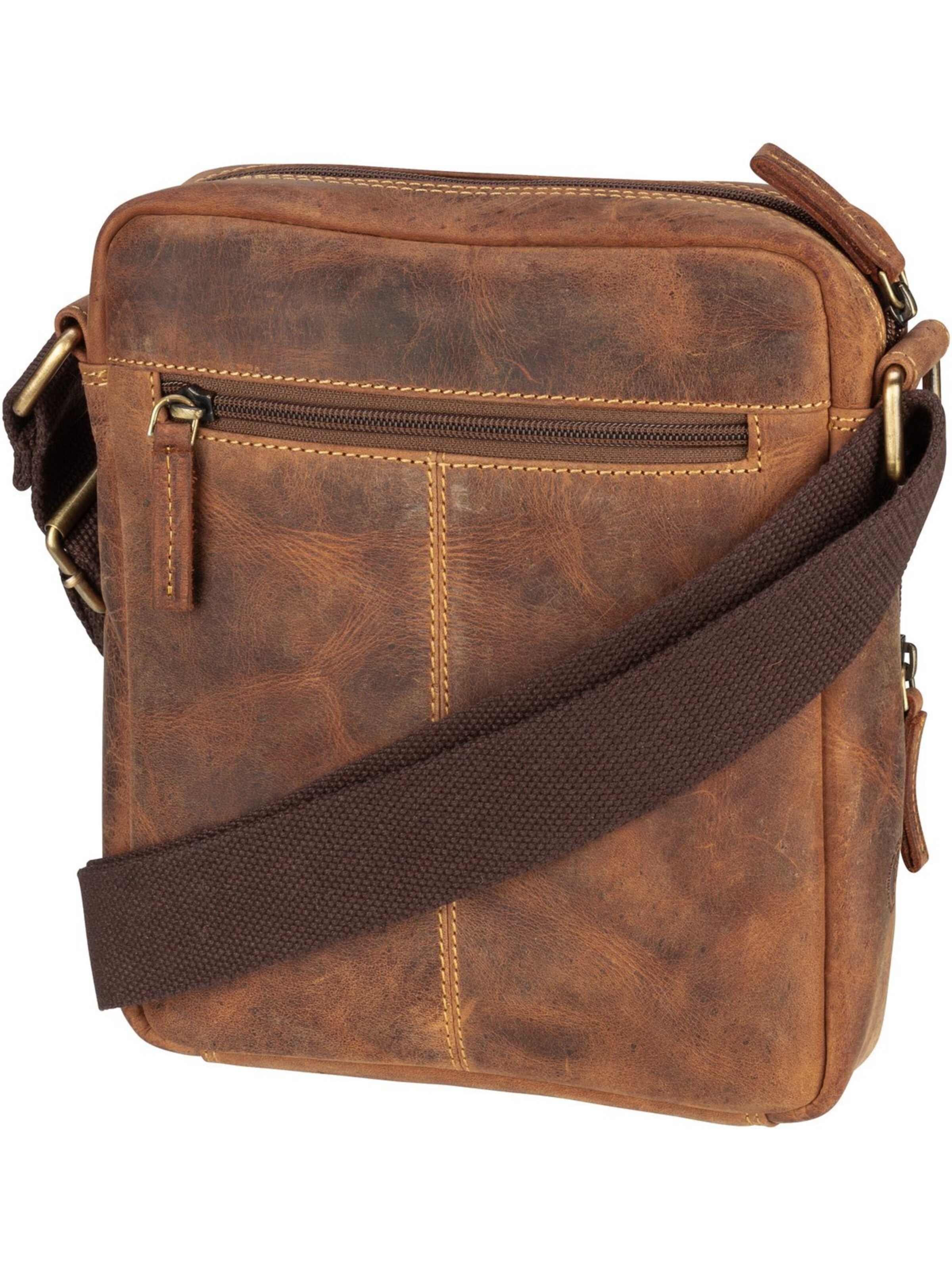 GREENBURRY Crossbody bag in Brown: front