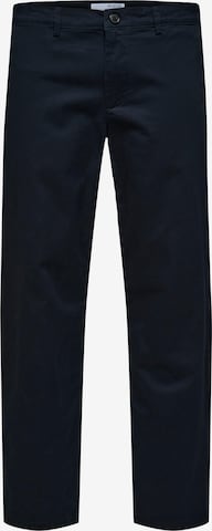 Regular Pantalon chino 'New Miles' SELECTED HOMME en bleu : devant