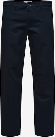 SELECTED HOMME Regular Chino Pants 'New Miles' in Blue: front