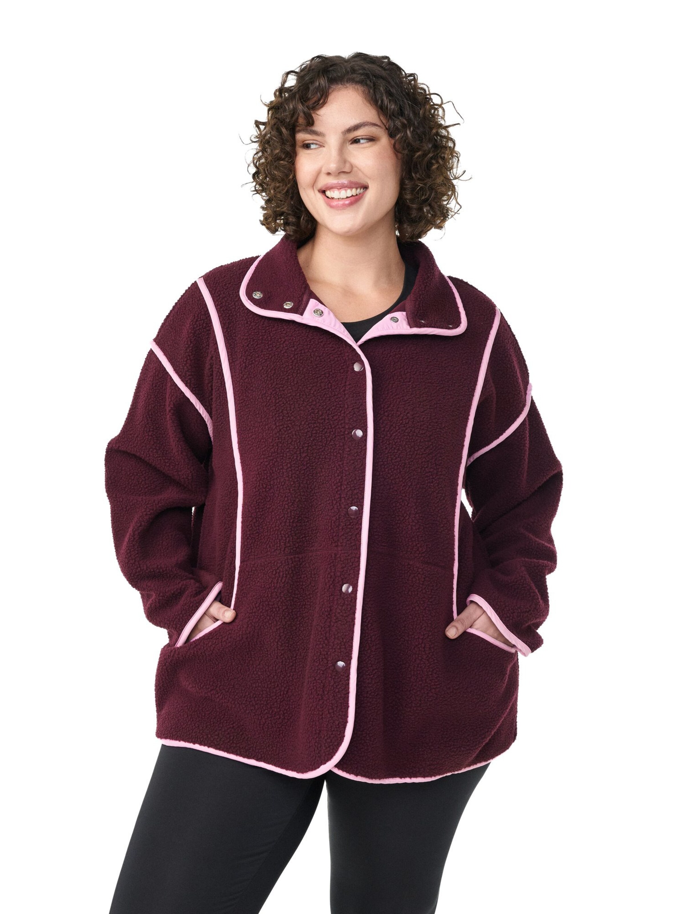 Active by ZizziFlis jakna 'ANILLA' - crvena boja