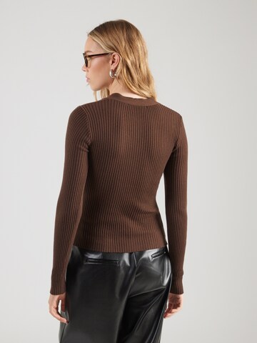 ABOUT YOU Sweater 'Ina' in Brown