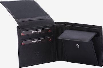 Sergio Valentini Portemonnaie in Schwarz: Vorderseite