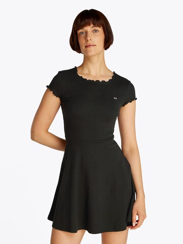 Tommy Jeans Dress in Black: front