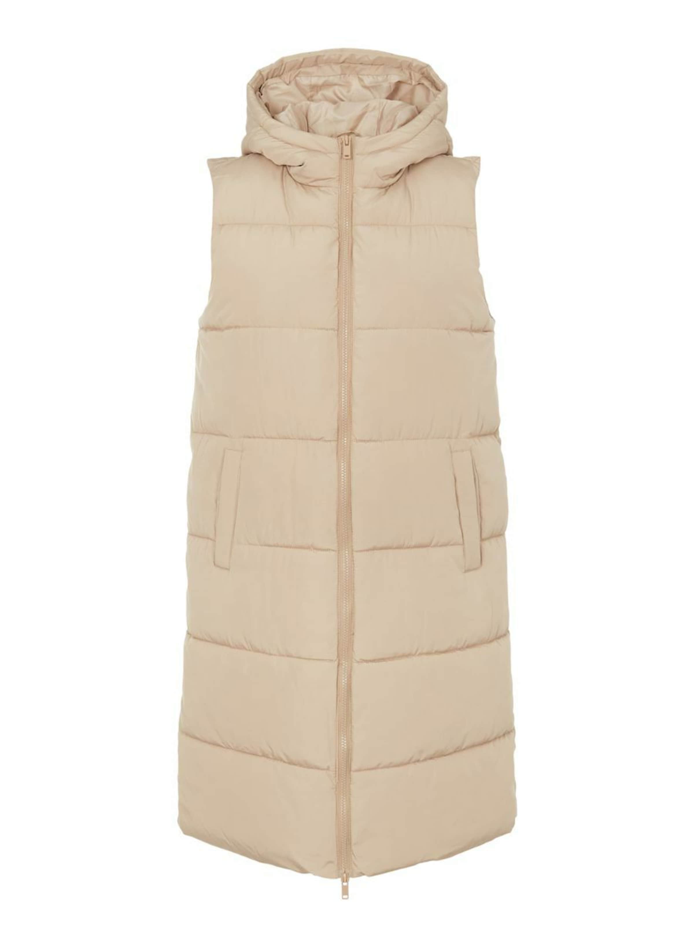 PIECES Vesta 'Bee' – béžová: přední strana