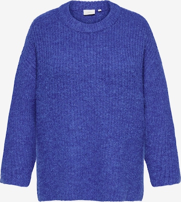 ONLY Carmakoma Pullover 'CARMAGGIE' in Blau: Vorderseite