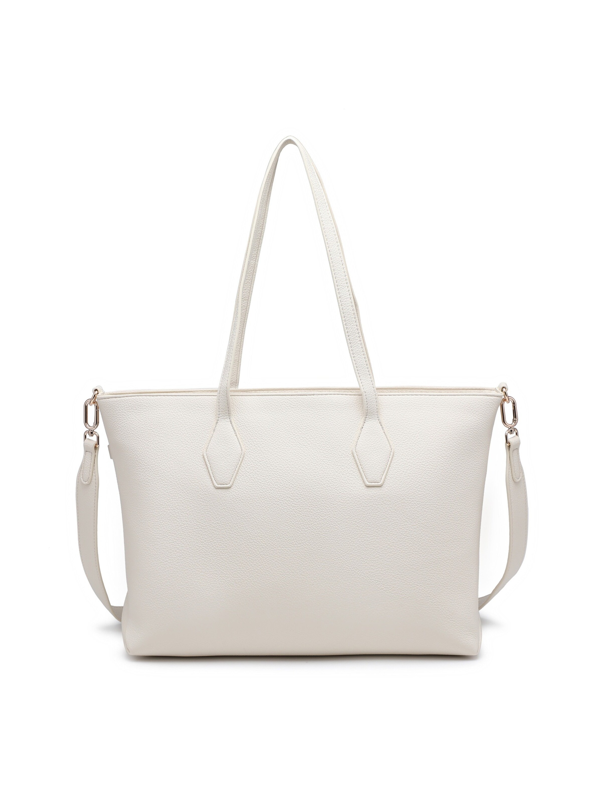 Borsa a mano 'Borsa a Mano Donna Ecopelle - Modello KSD52134 con Tracolla Staccabile' di Kassandra in beige