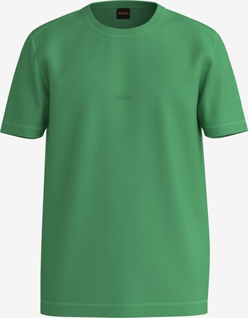 BOSS Orange Shirt 'Tokks' in Green: front