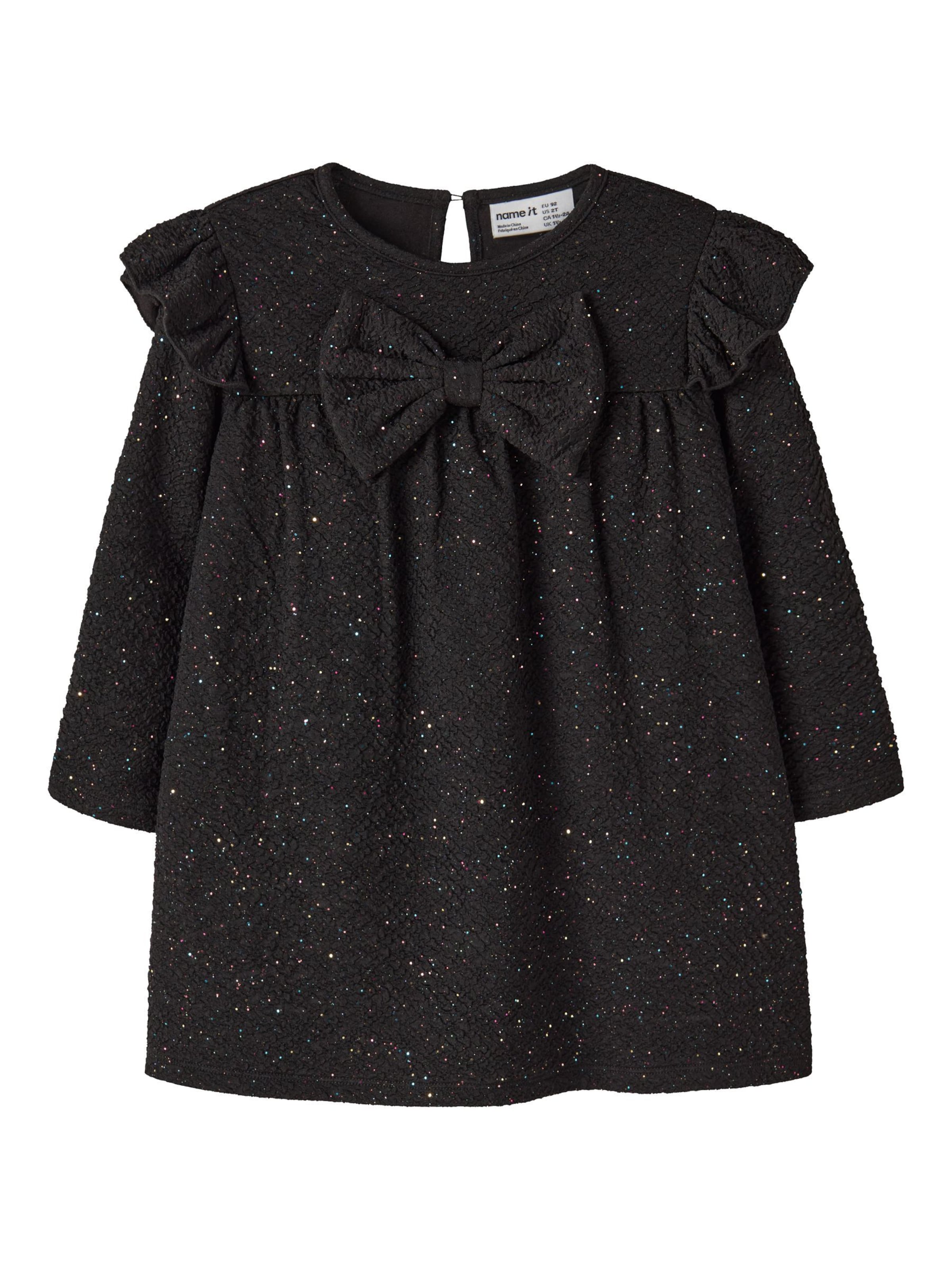 NAME IT - Vestido en negro: frente