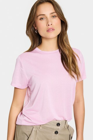 SAINT TROPEZ - Camisa 'Haga' em rosa