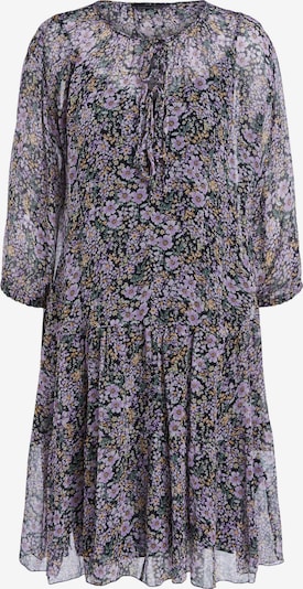 SET Košulja haljina u zlatno žuta / zelena / sivkasto ljubičasta (mauve) / pastelno ljubičasta / crna, Pregled proizvoda