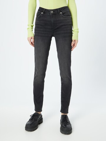 Liu Jo Skinny Jeans 'DIVINE' in Zwart: voorkant