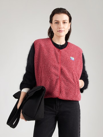 AMERICAN VINTAGE Жилетка 'HOKTOWN' в Красный: спереди