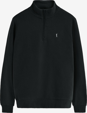 Polo Club Sweatshirt in Schwarz: Vorderseite