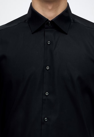 OLYMP Slim Fit Hemd 'Level 5' in Schwarz