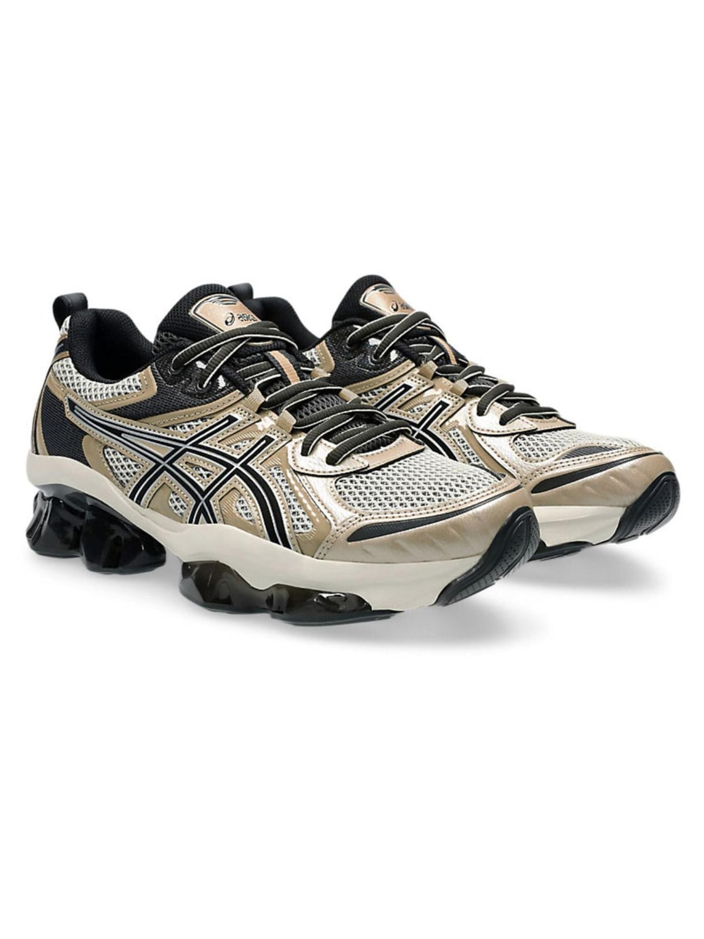 Chaussure de sport à lacets 'GEL-QUANTUM KINETIC SAND/BLACK' ASICS en mélange de couleurs