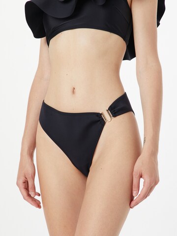 River Island Bikini bottom in Black: front