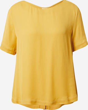 Camicia da donna di s.Oliver BLACK LABEL in giallo: frontale