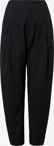 Tapered Pantaloni con pieghe 'Kavala' di Desigual in nero: frontale