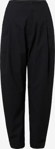 Desigual Zúžený Kalhoty se sklady v pase 'Kavala' – černá: přední strana