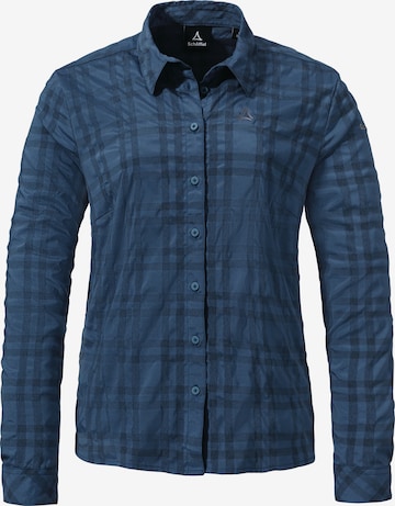 Chemisier fonctionnel 'Yekuro' Schöffel en bleu : devant