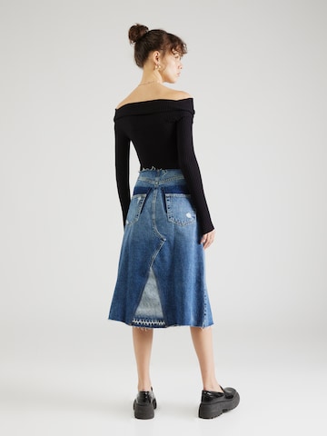 TOPSHOP Skirt in Blue