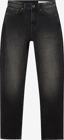 Bershka Jeans in Black: front
