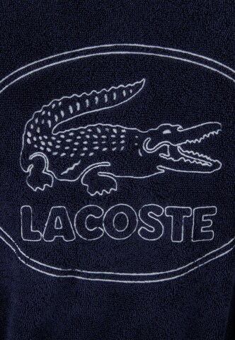 LACOSTE Bademantel 'DEFILE' in Blau