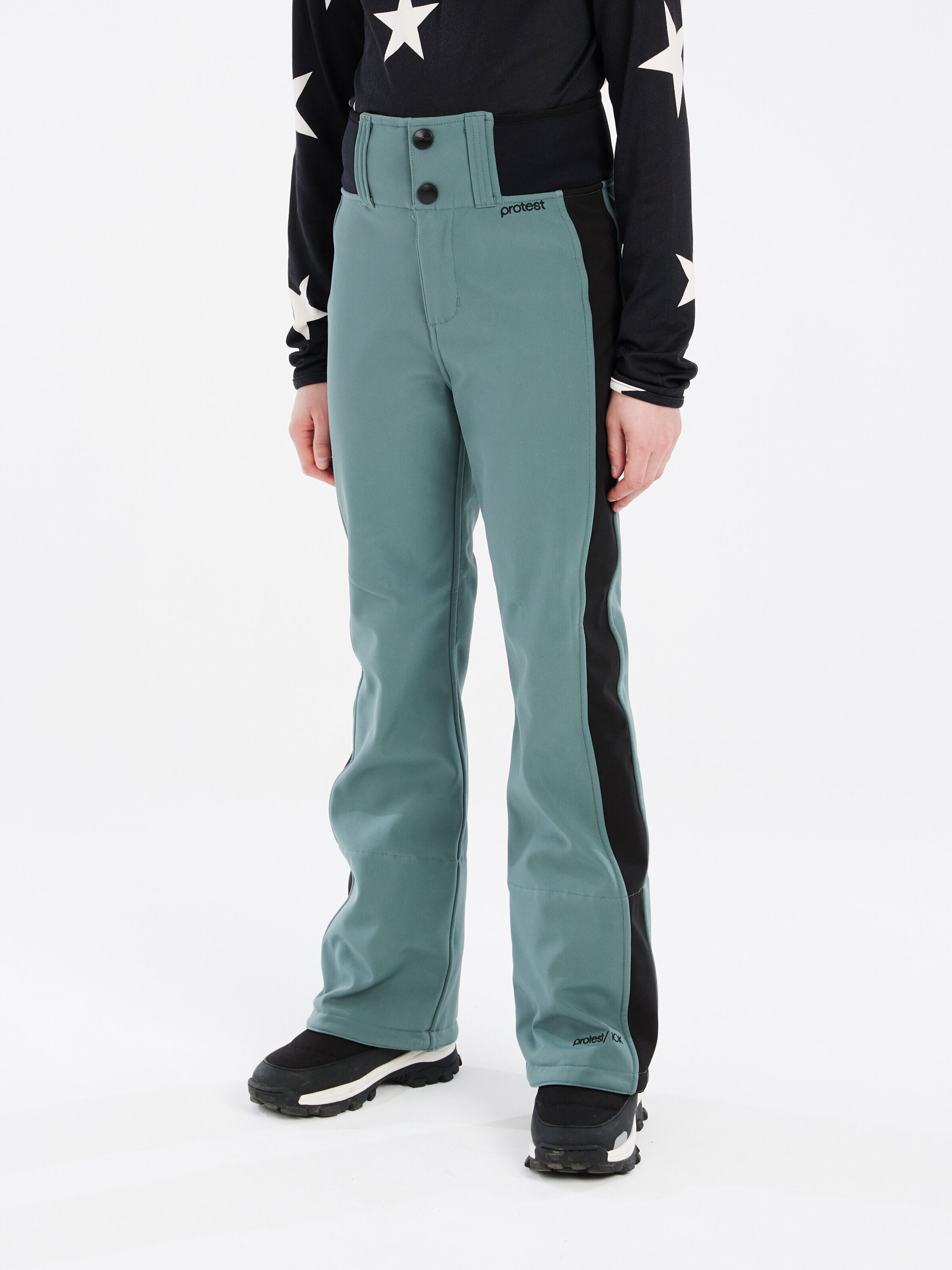 PROTEST Slimfit Sporthose 'PRTPROUD JR'‌‌‌‌‌ in Grün
