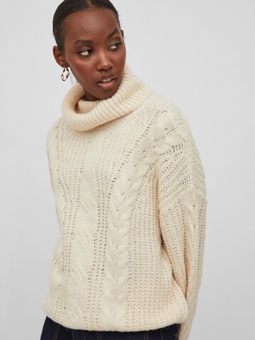 VILA Oversized Sweater 'TRIPS' in Beige