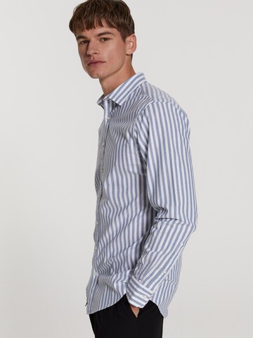 Shiwi - Regular Fit Camisa 'Orlando' em azul: frente