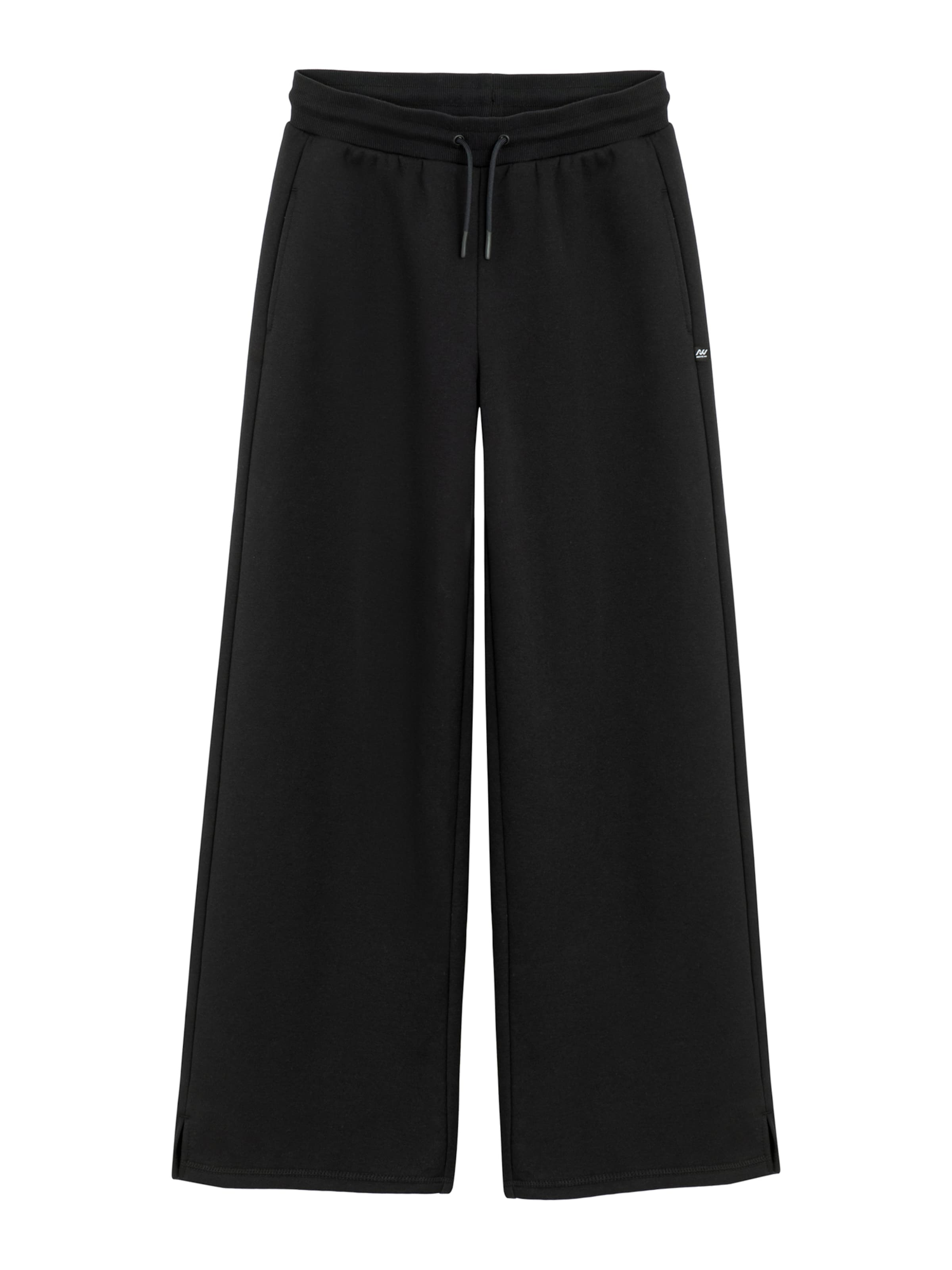 juoda NoWear Standartinis Sportinės kelnės: priekis