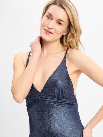 SWING Evening dress in Blue