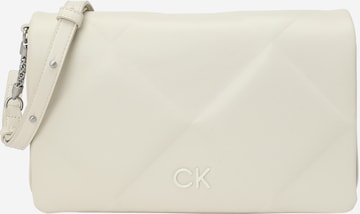 Calvin Klein Skuldertaske i beige