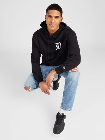 NEW ERA Sweatshirt 'LEAGUE ESSENTIALS' in Zwart