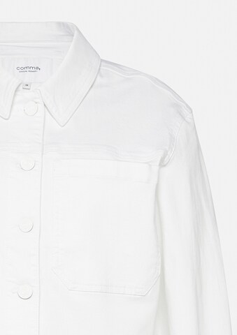 Veste mi-saison comma casual identity en blanc