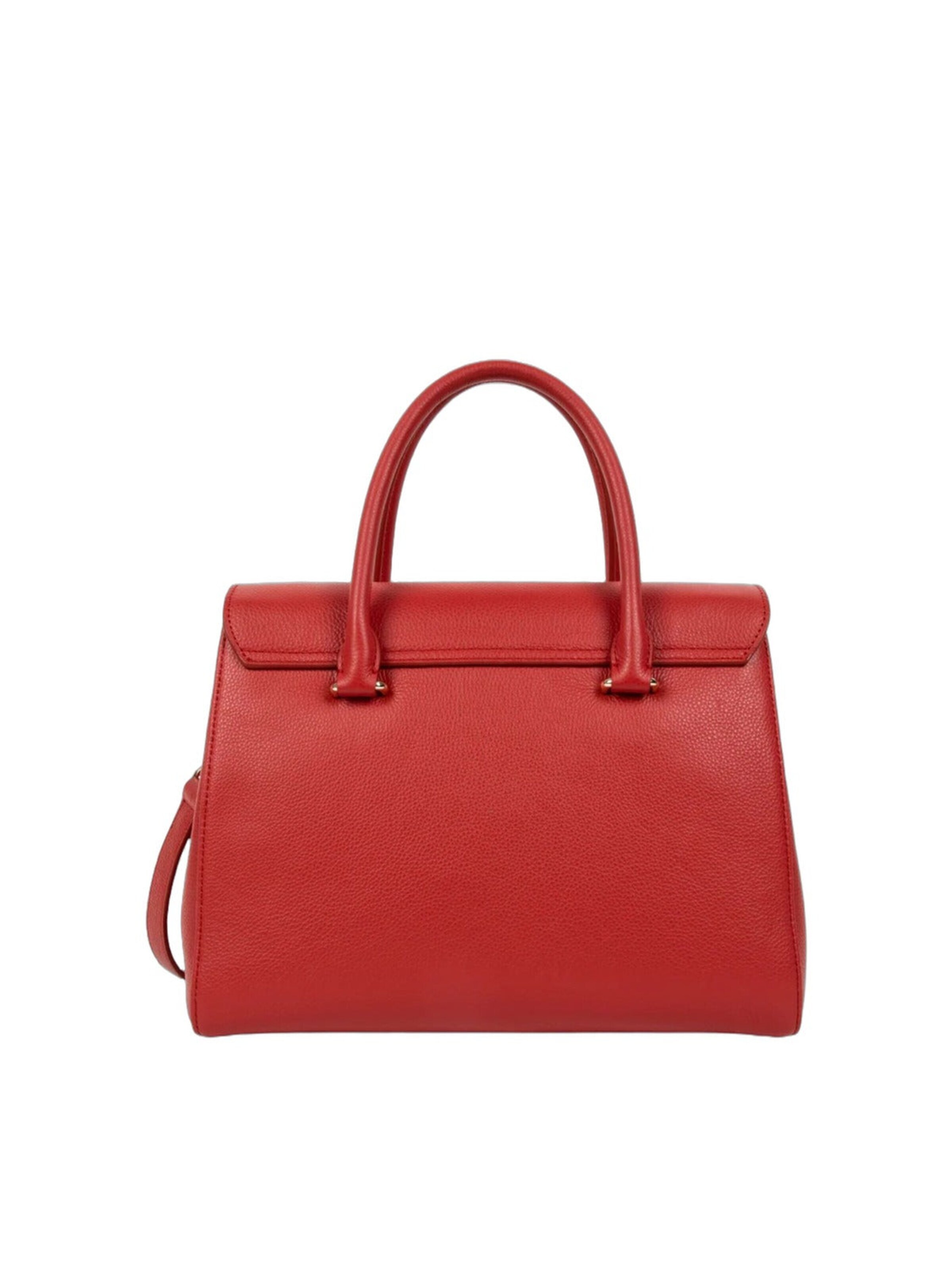 LANCASTER Paris Handtas 'Lancaster Sac Rabat Milano Cosmos Cuir Rouge' in Rood
