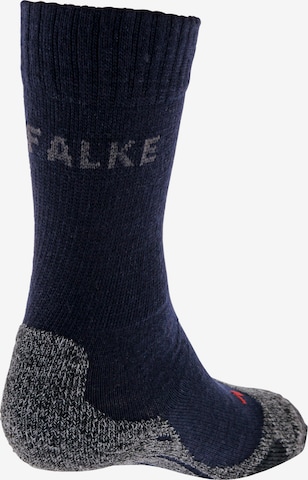 FALKE Športne nogavice | modra barva