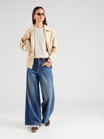 Pull-over 'VMLEFILE' VERO MODA en beige