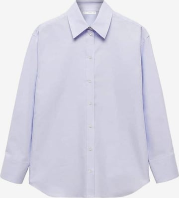 MANGO Bluse 'Colete' i blå: forside