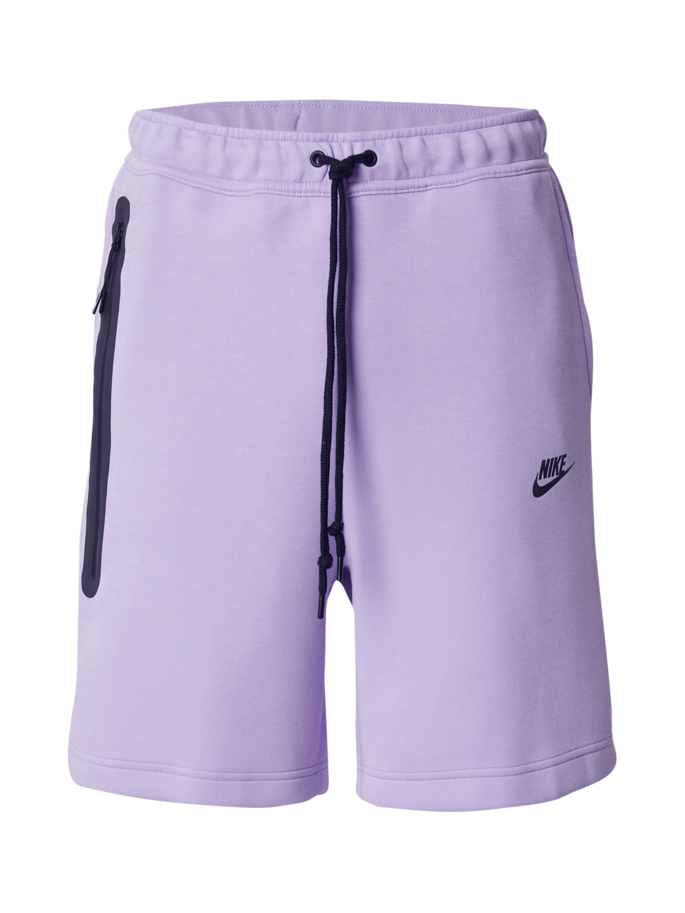 Nike Sportswear Voľný strih Nohavice 'TCH FLC' - Fialová: predná strana