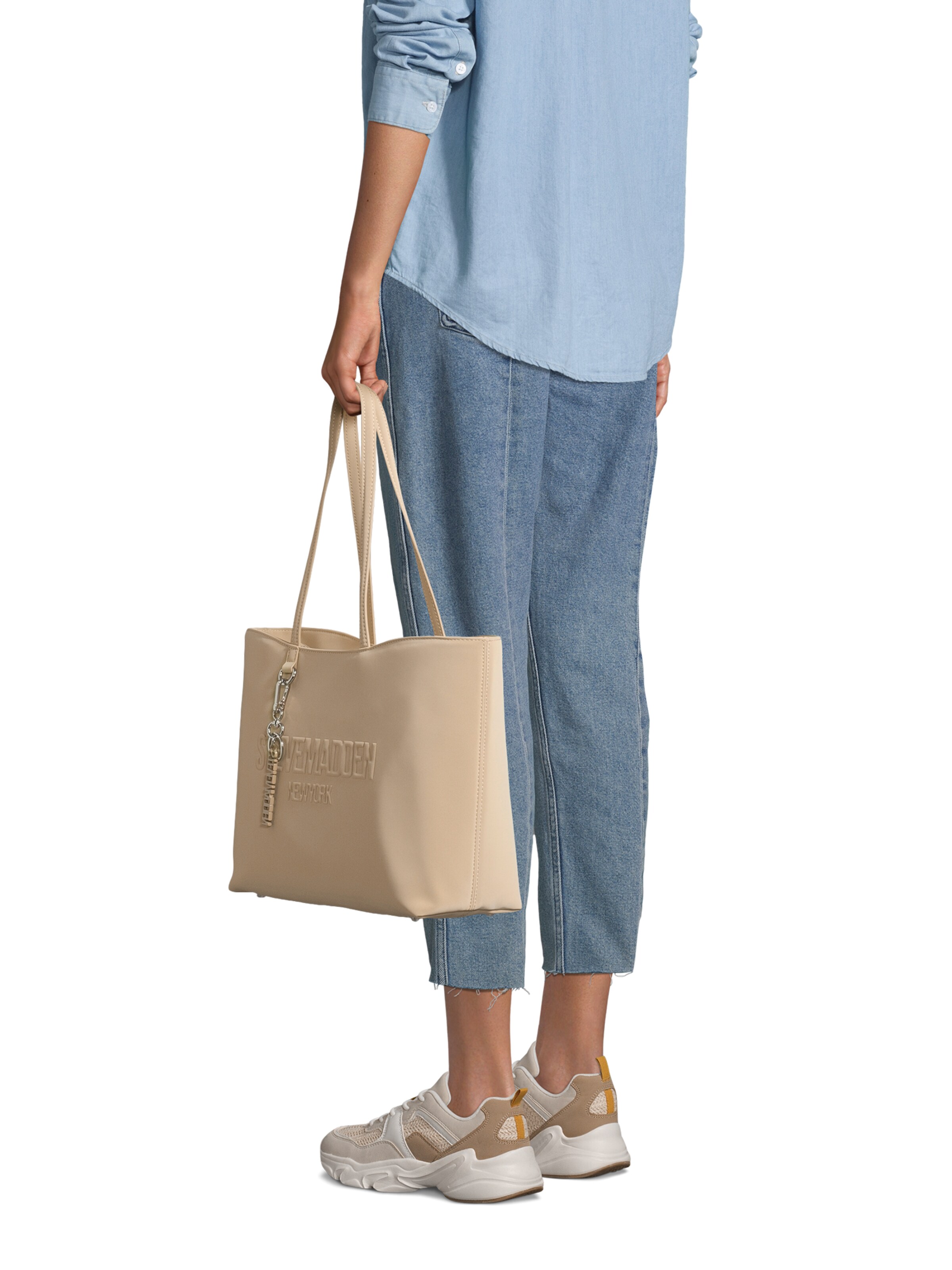 zaļš STEVE MADDEN "Shopper" tipa soma 'Blessin'